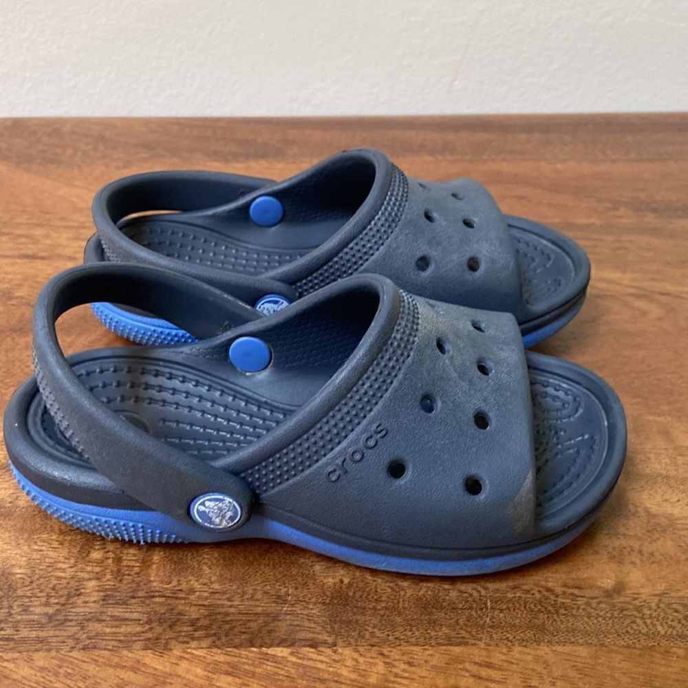 CROCS Sandals Open Toe Size 8 C9 - Picture 4 of 8